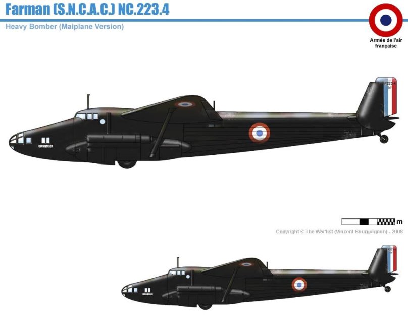 Бомбардировщик «Фарман» NC.223.4.
