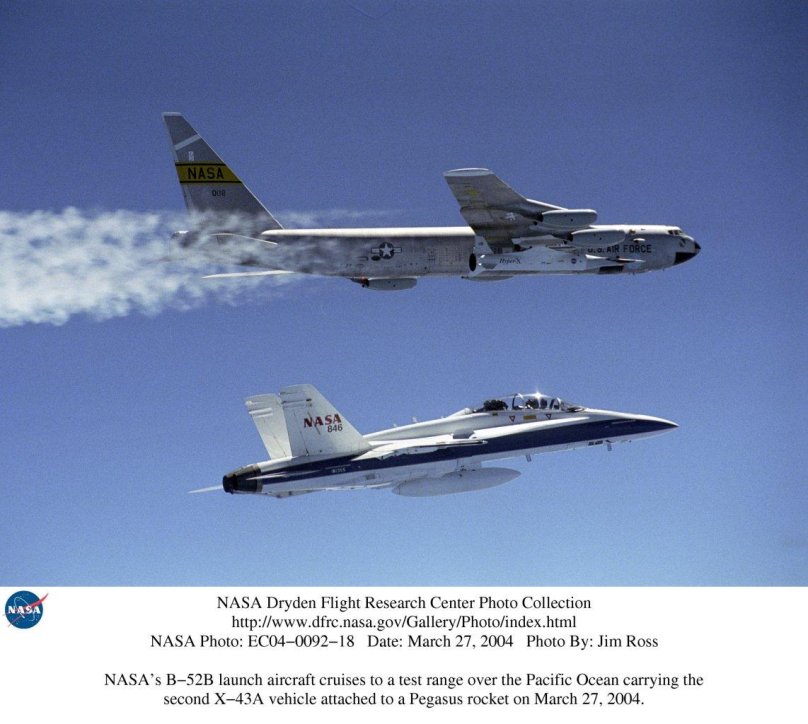 Самолет НАСА X-43