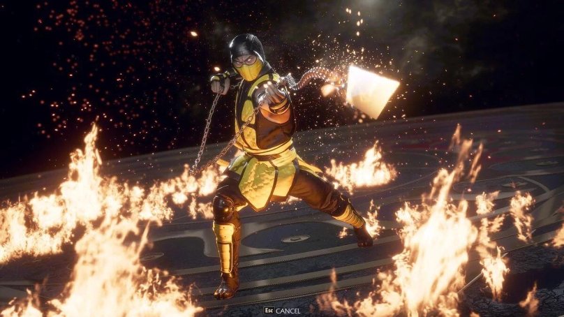 НУБ сайбот из мортал комбат 11