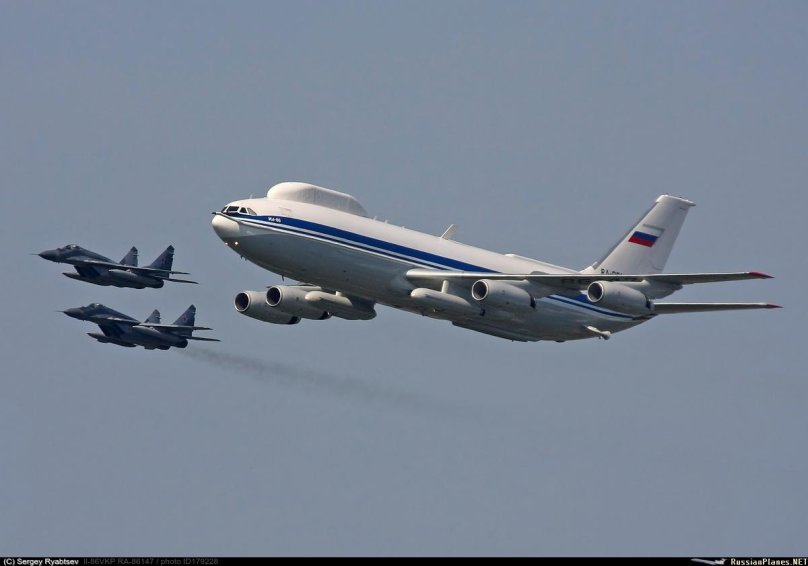 Самолет ВЗПУ ил76