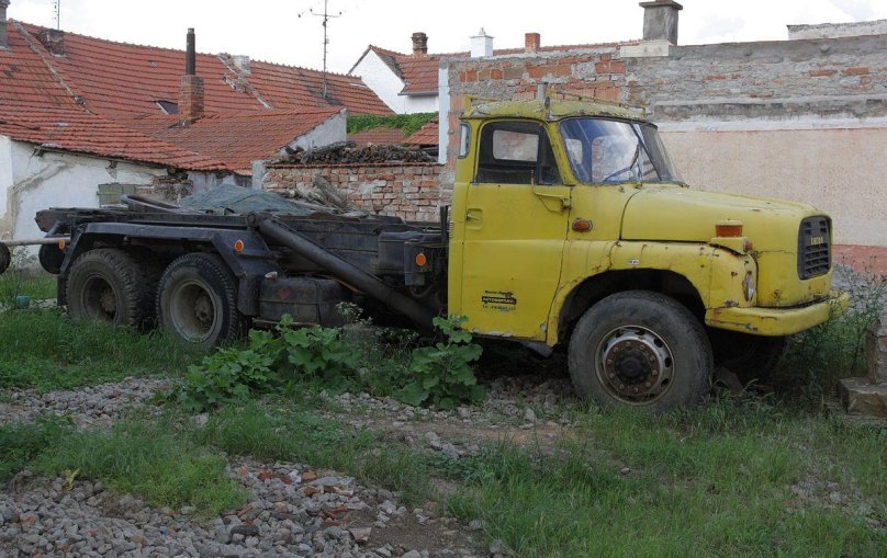 Татра 148 лесовоз