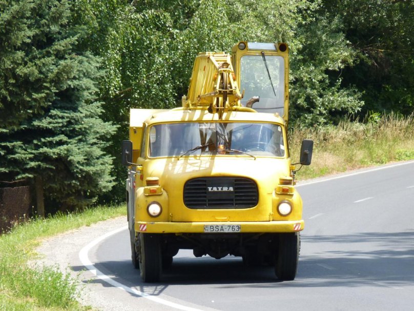 Tatra 148 VNM лебедка