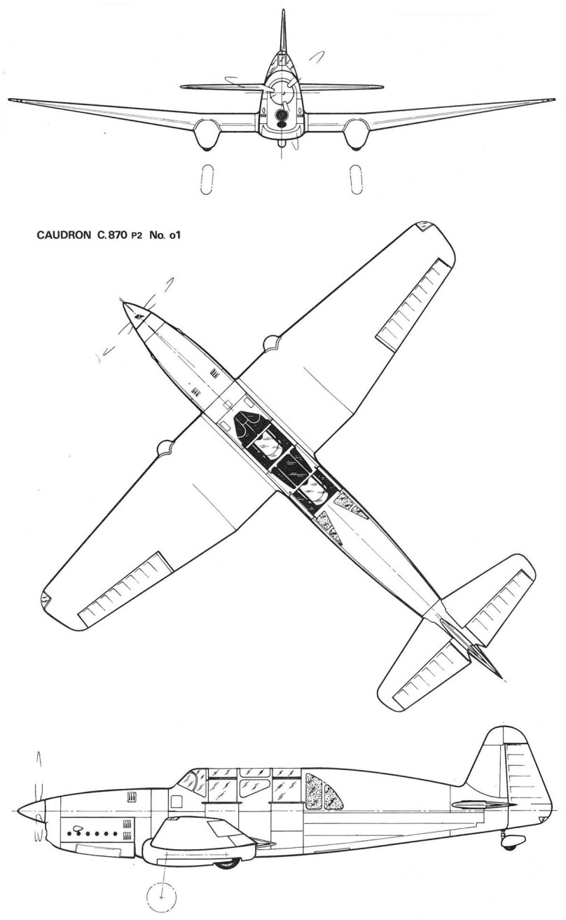 Самолет Кодрон схема