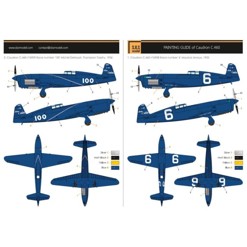 Caudron с.600 SBS model