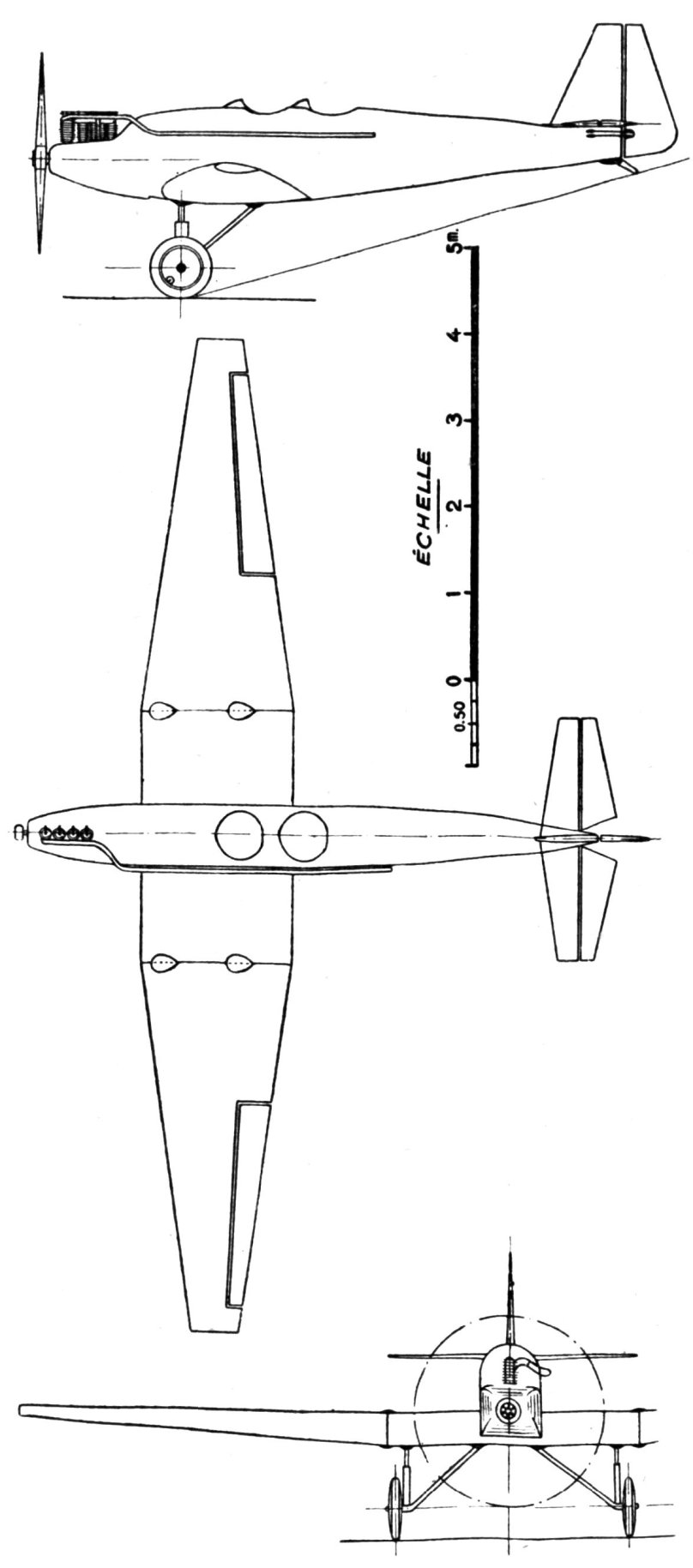 Самолет Кодрон схема