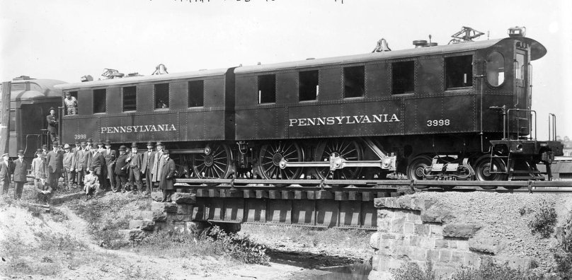 Pennsylvania Railroad class l5 электровозы США