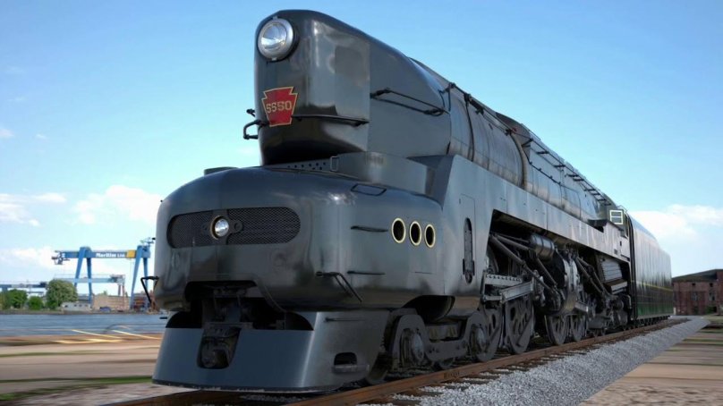 PRR t1 паровоз