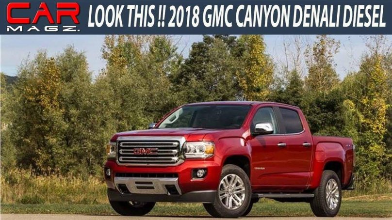 GMC Canyon Denali 2018