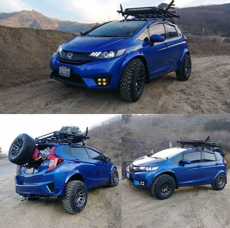Honda Fit off Road