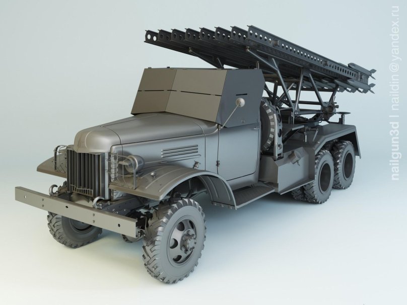 БМ-13 на шасси