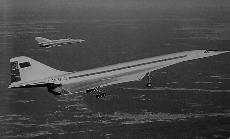 Ту-144 сверхзвуковой самолёт