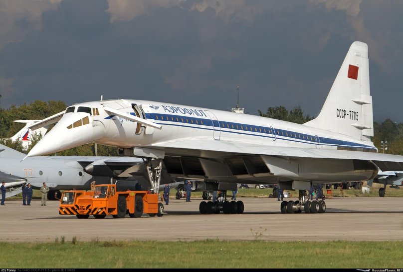 Ту-144 пассажирский самолёт
