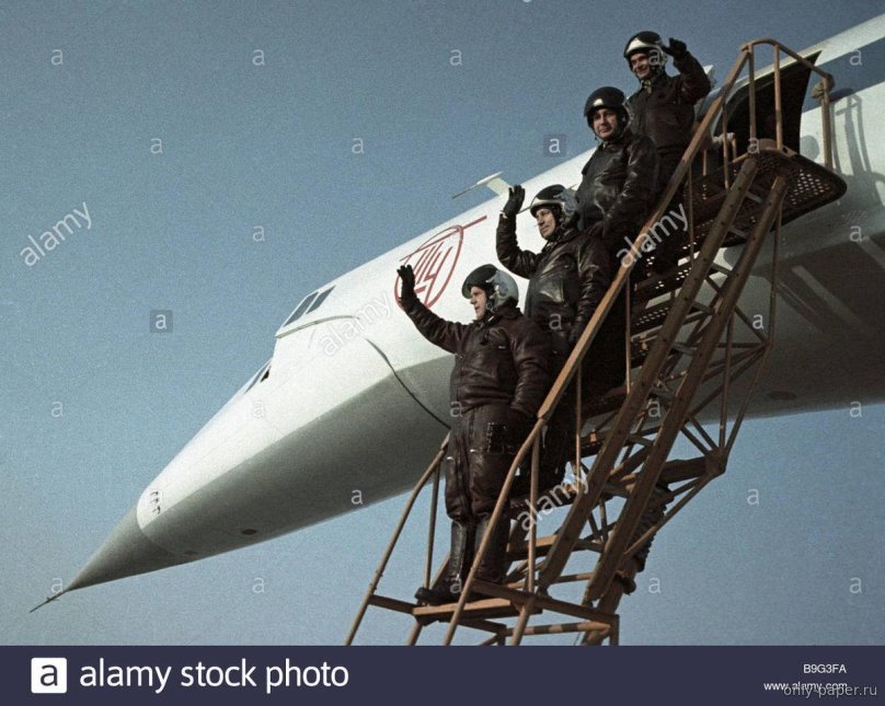 Испытатель ту-144 Елян