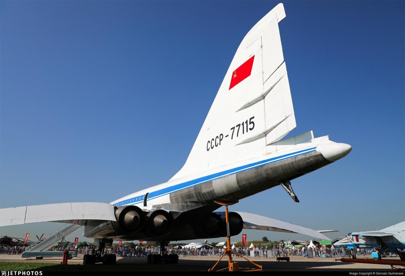 Ту 144 в Шереметьево