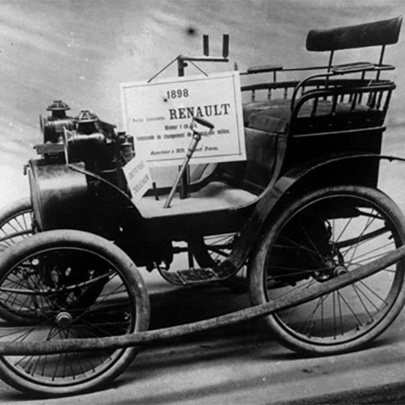 Первый автомобиль Луи Рено в 1898