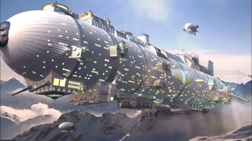 Дирижабль Цеппелин будущего