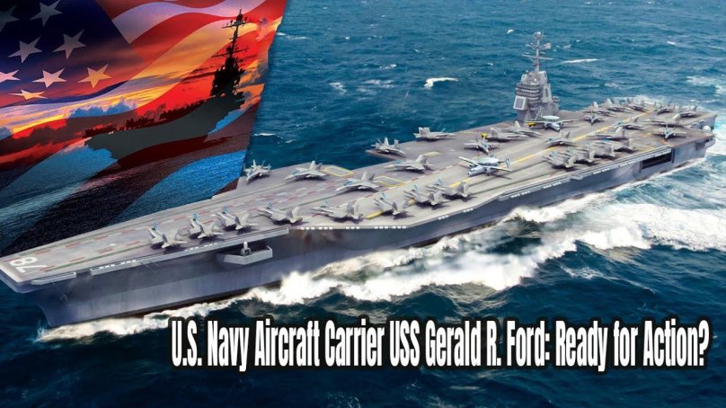 Авианосец США Джеральд Форд