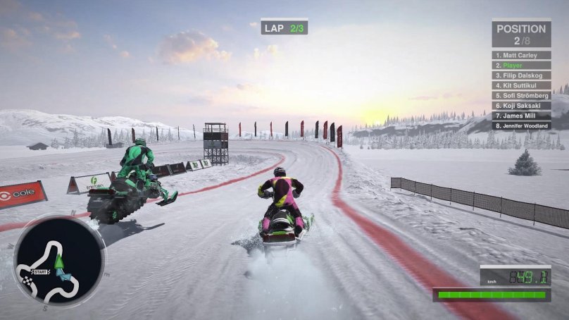 Snow Moto Racing