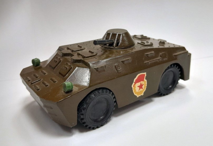 БРДМ металлическая СССР игрушка