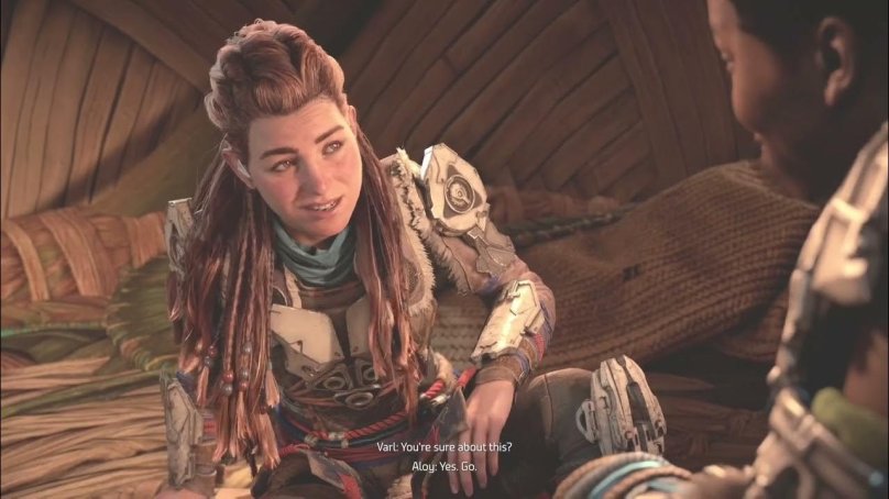 Horizon Forbidden West dialogs