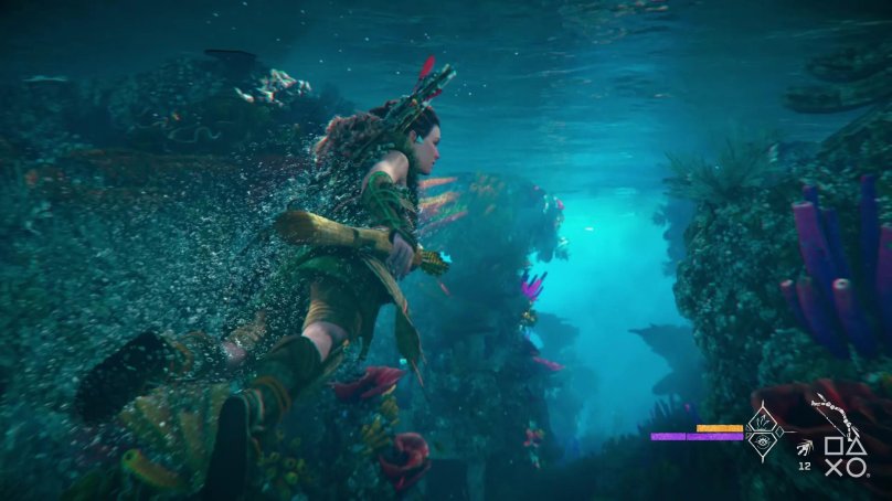 Horizon под водой