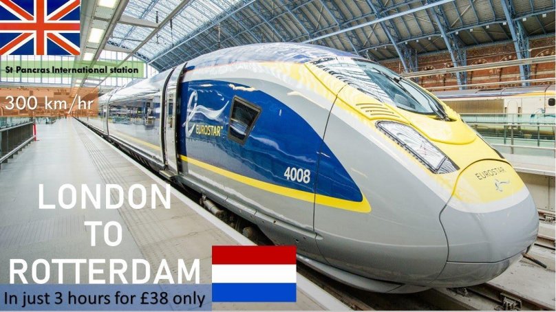 Поезд Евростар Лондон