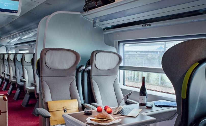 Eurostar поезд Париж Лондон