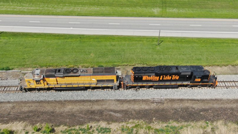 Тепловоз sd40