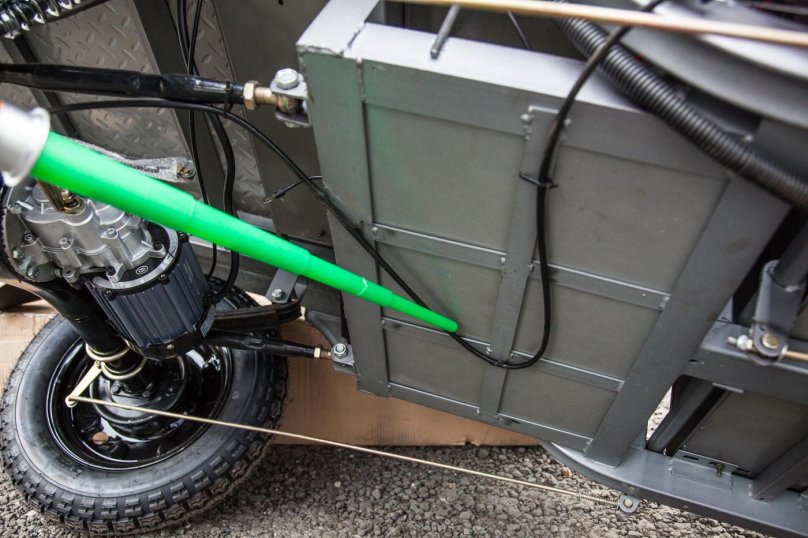 Грузовой электротрицикл rutrike d4