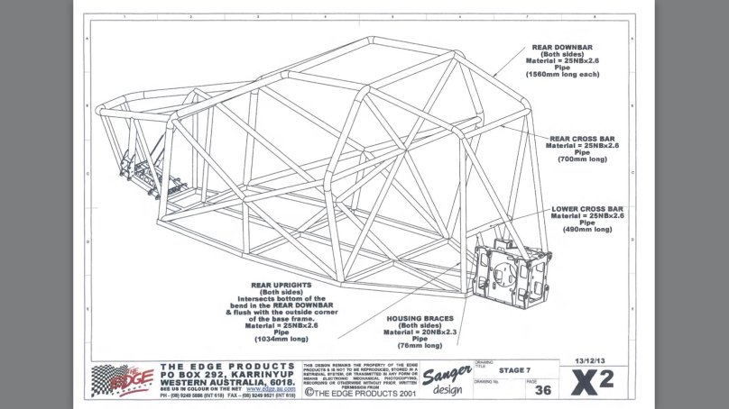 Багги Барракуда х2 чертежи