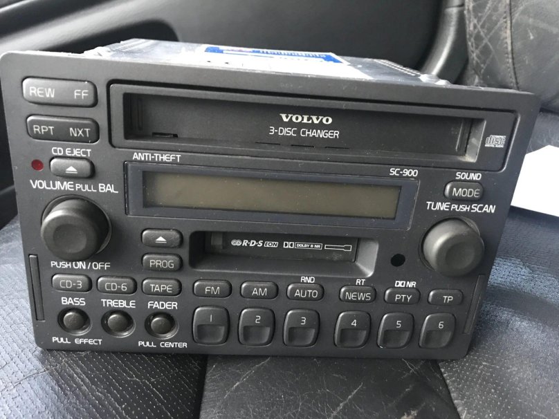 Volvo s70 магнитола