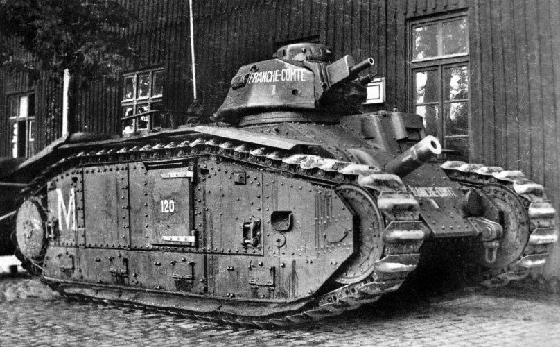 Французский танк Char b1
