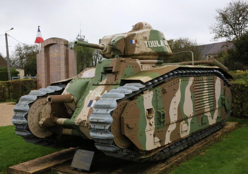 Французский танк Char b1-bis