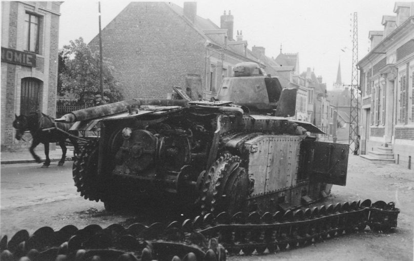 Французский танк Char b1