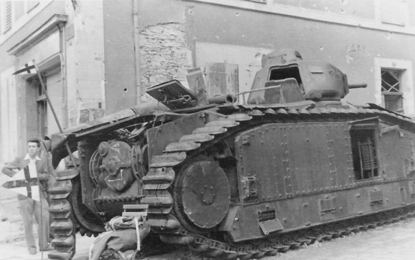Французский танк b1 bis