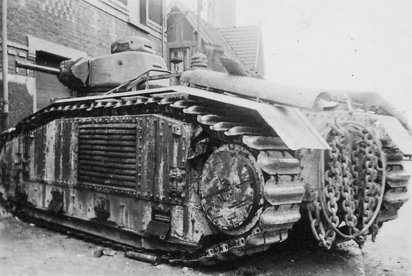 Французский танк Char b1-bis