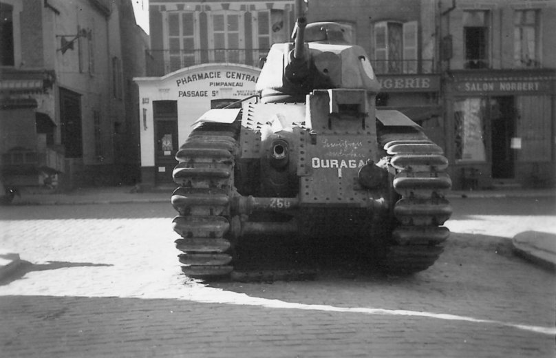 Французский танк b1 bis