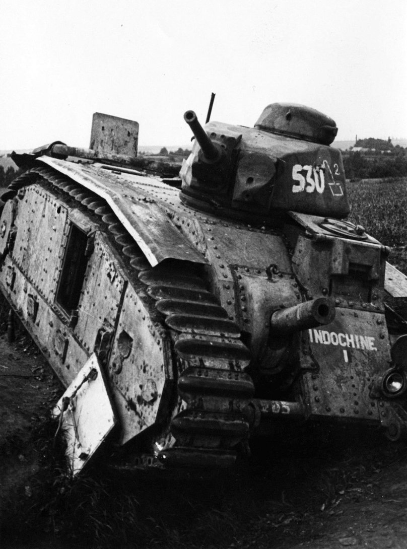 Французский танк b1