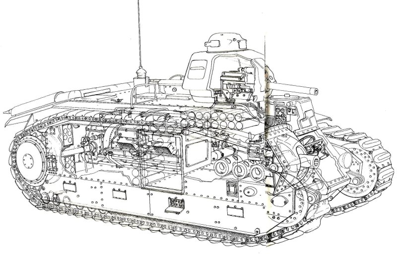 Char b1 bis чертеж