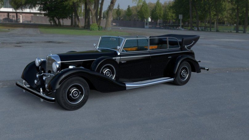 Mercedes 770k engine