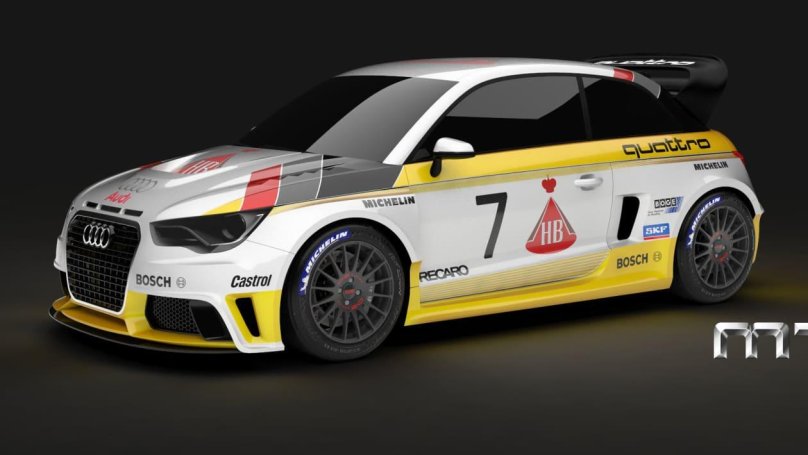 Audi quattro a1 Rally