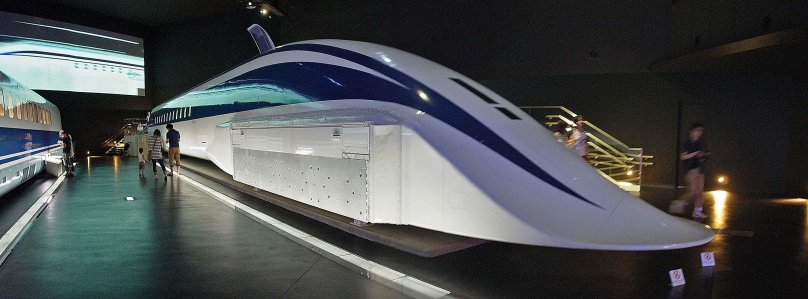 Маглев Япония скоростной поезд