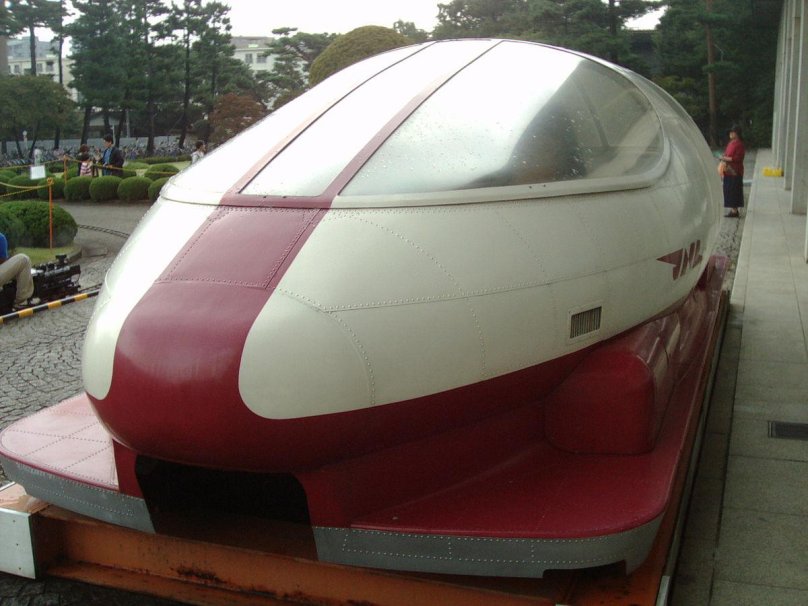 Маглев на магнитной подушке рисунок карандашом