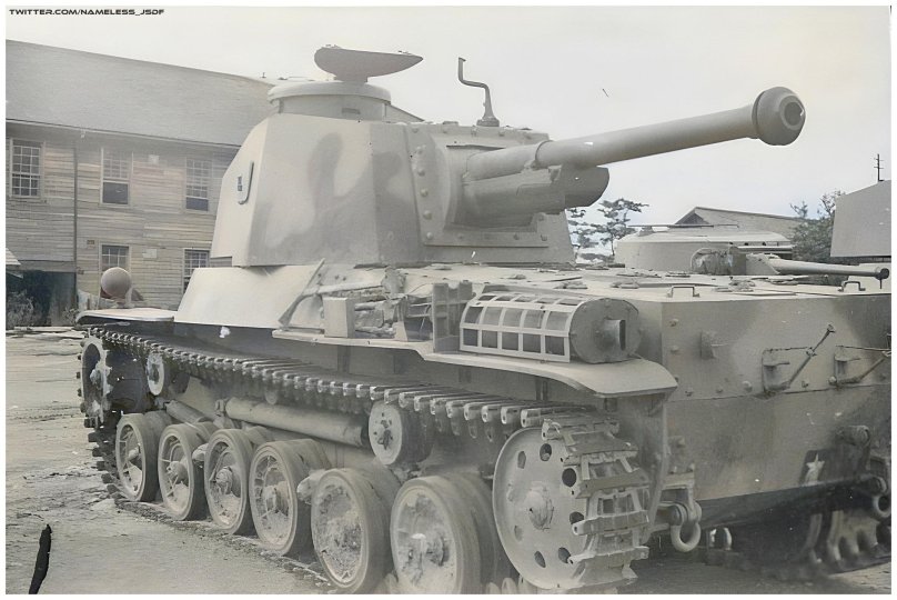 Огнемётные танки Японии