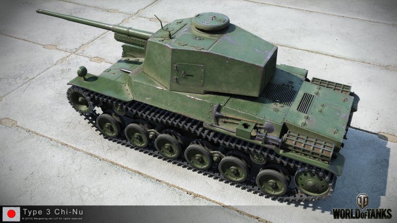 Японский танк Type 3 chi-nu