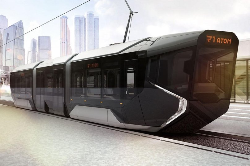 Трамвай УВЗ r1 в Москве