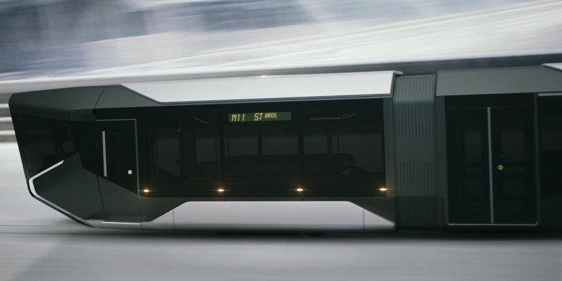 Трамвай r1 Atom