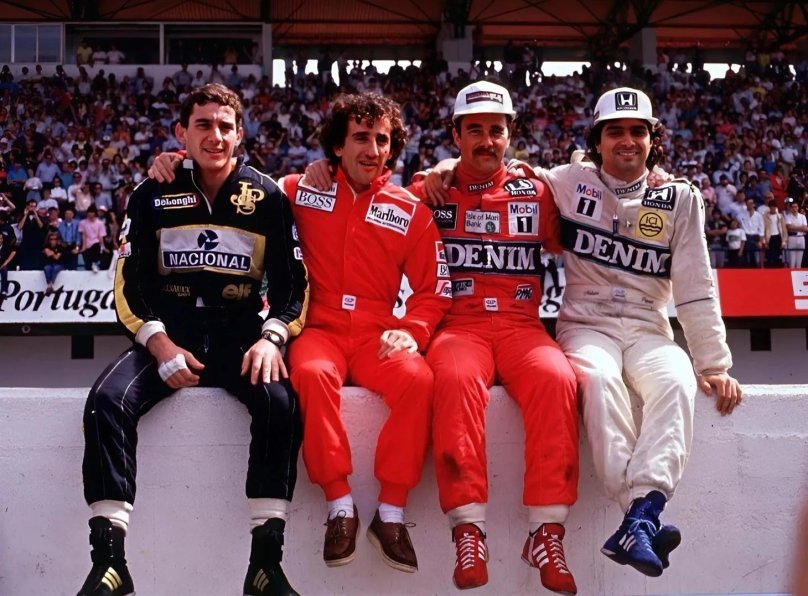 Сенна прост Мэнселл пике