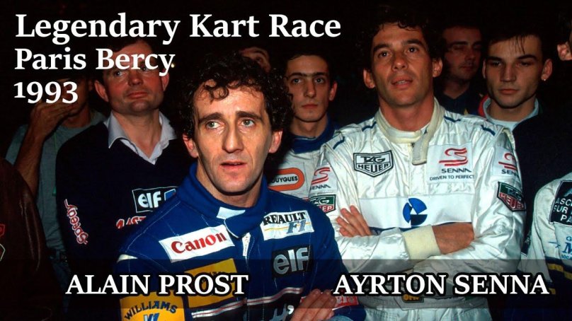 Ален прост и Айртон Сенна