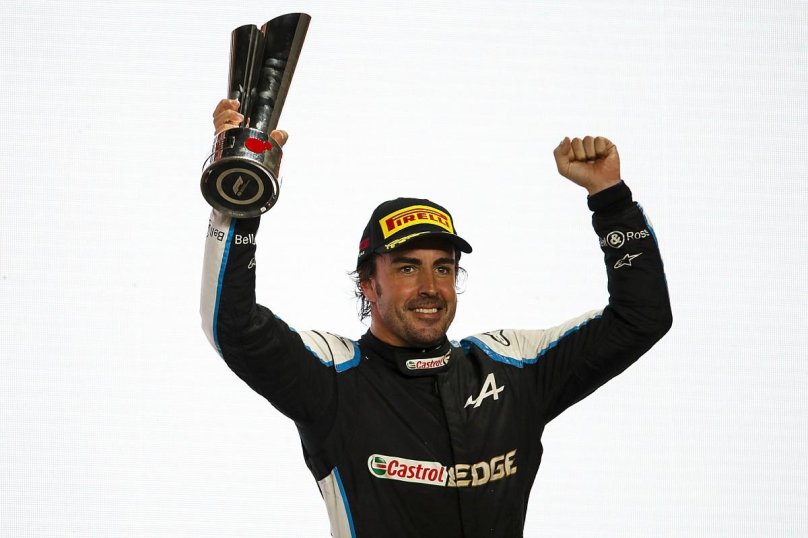 Fernando Alonso Катар 2021